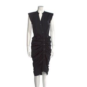 EUC - Veronica Beard Shirtdress with buttons - Black